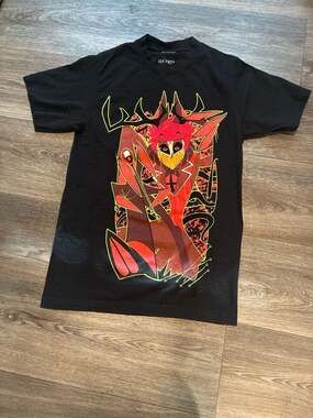 Hazbin Hotel Alastor Demon Form Glow-In-The-Dark T-Shirt